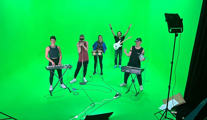 Green Screen Effects for Music Videos